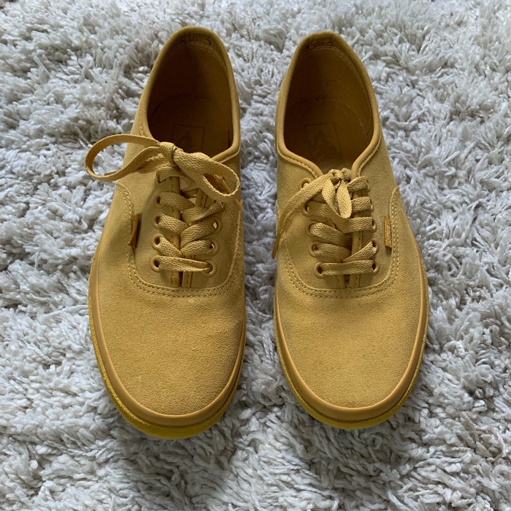 Vans mustard